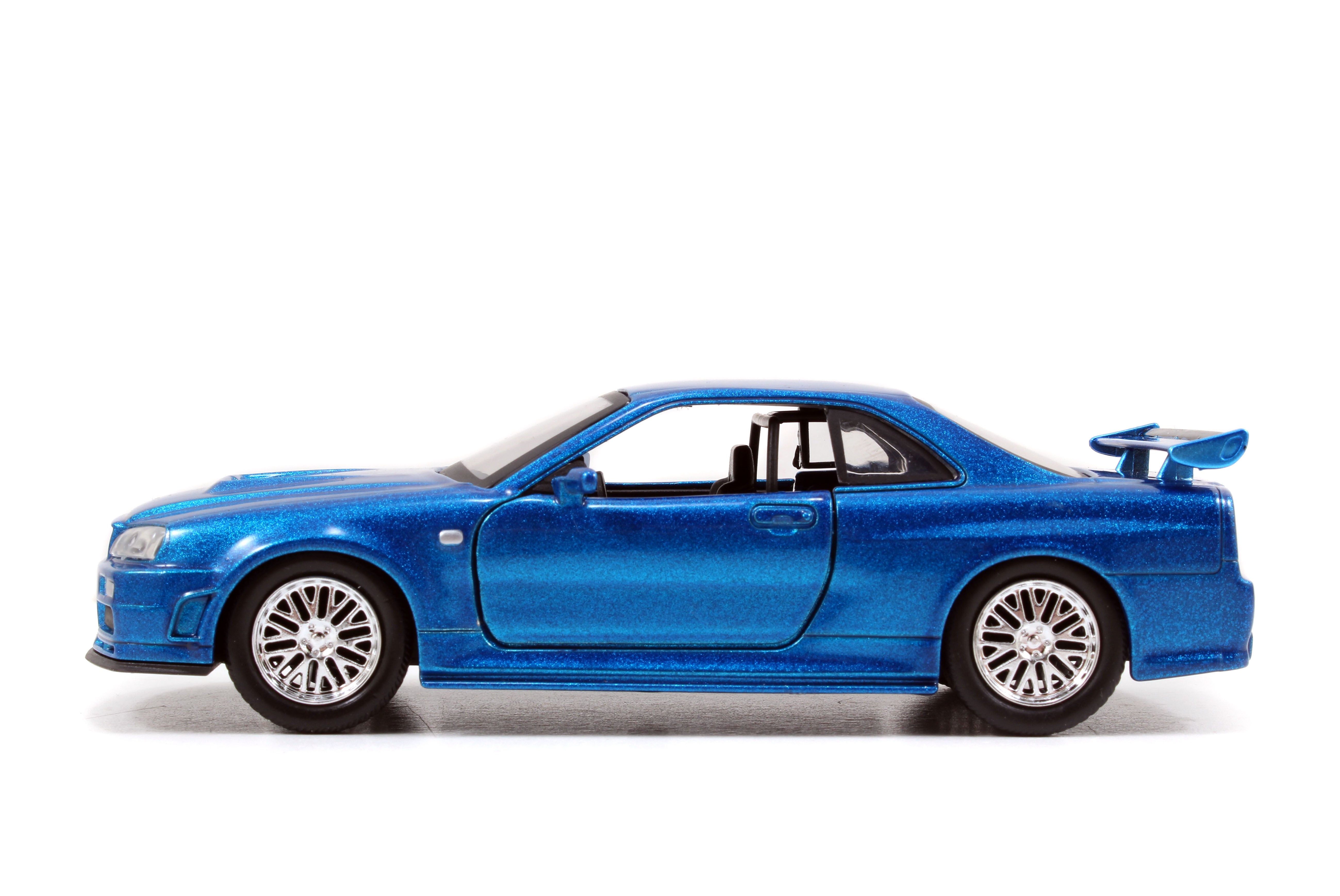 Jada Toys - Fast & Furious Brian's Nissan Skyline GT-R (R34) 1:32 Die-Cast - C.Blue