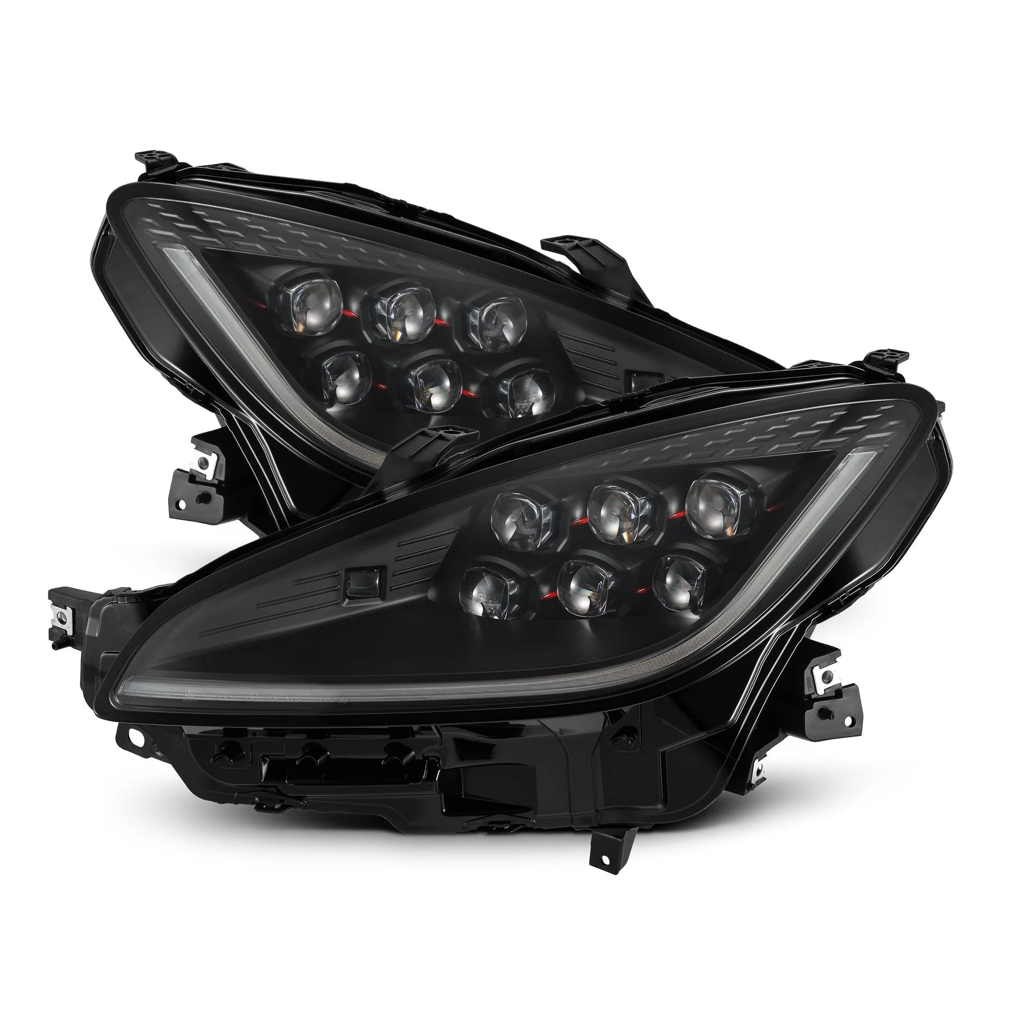 AlphaRex 21-23 Toyota GR86 / Subaru BRZ NOVA Series LED Projector Headlights - Black