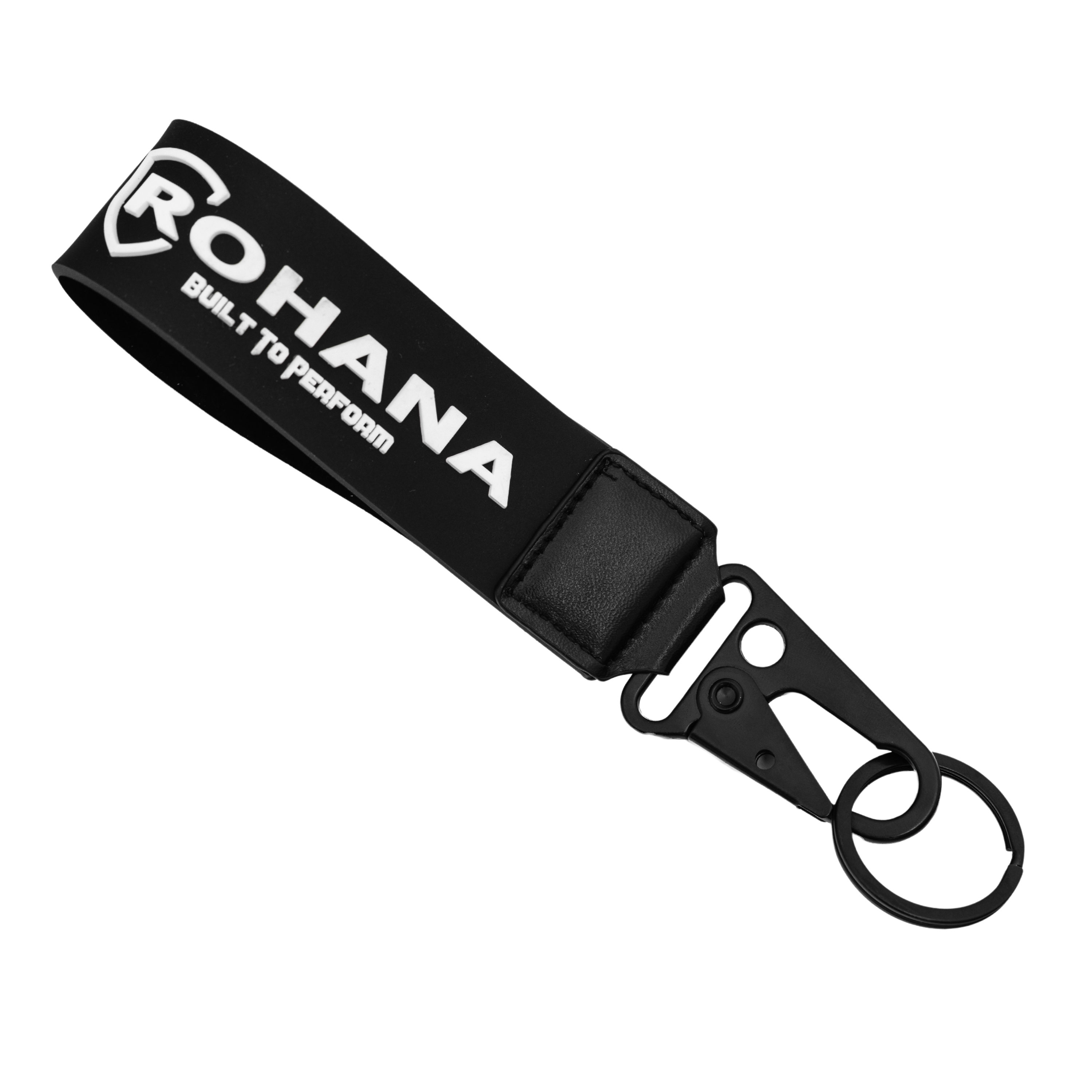 Rohana Carabiner Keychain - Black