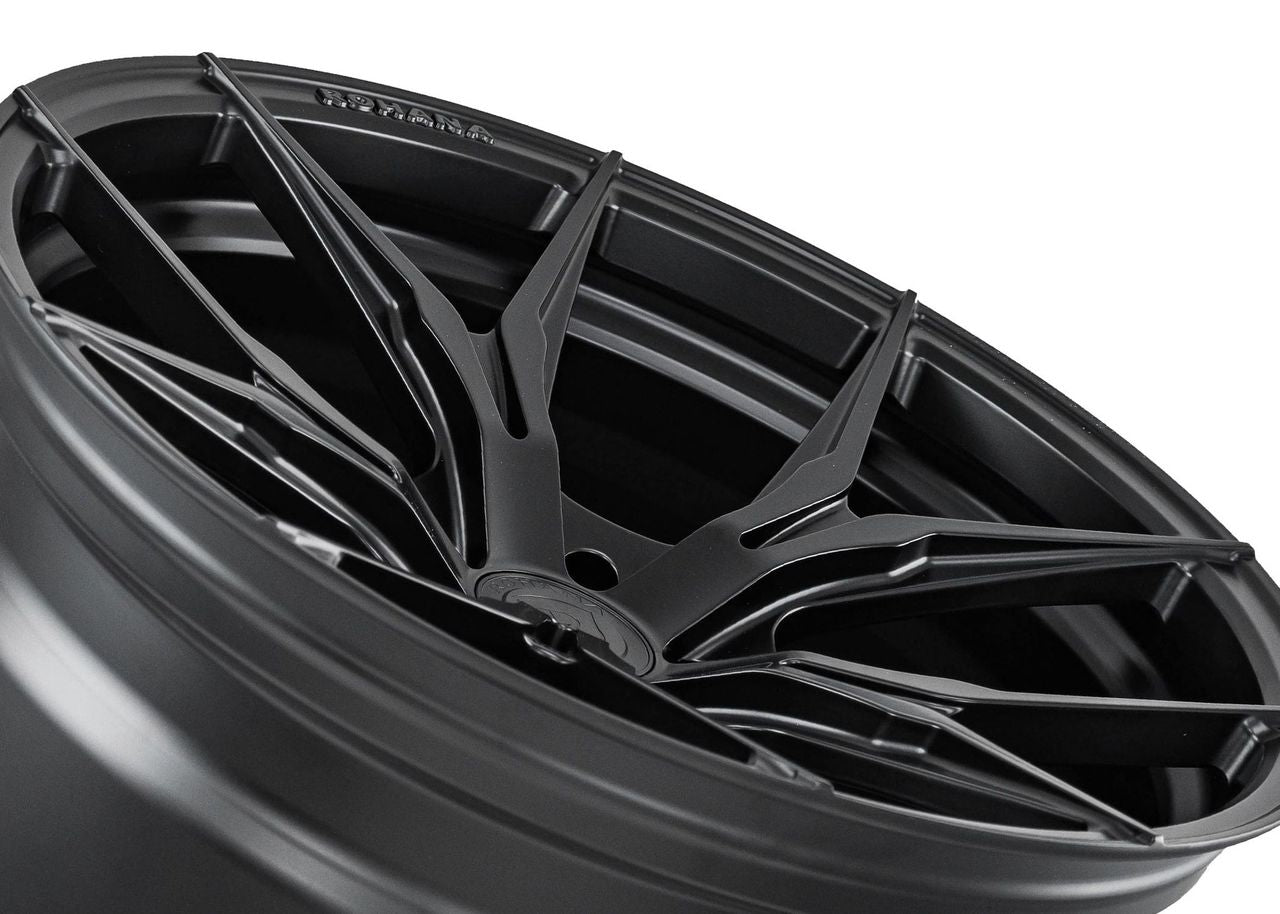 19x11 Rohana RFX5 Matte Black (Cross Forged) 5x120 28mm