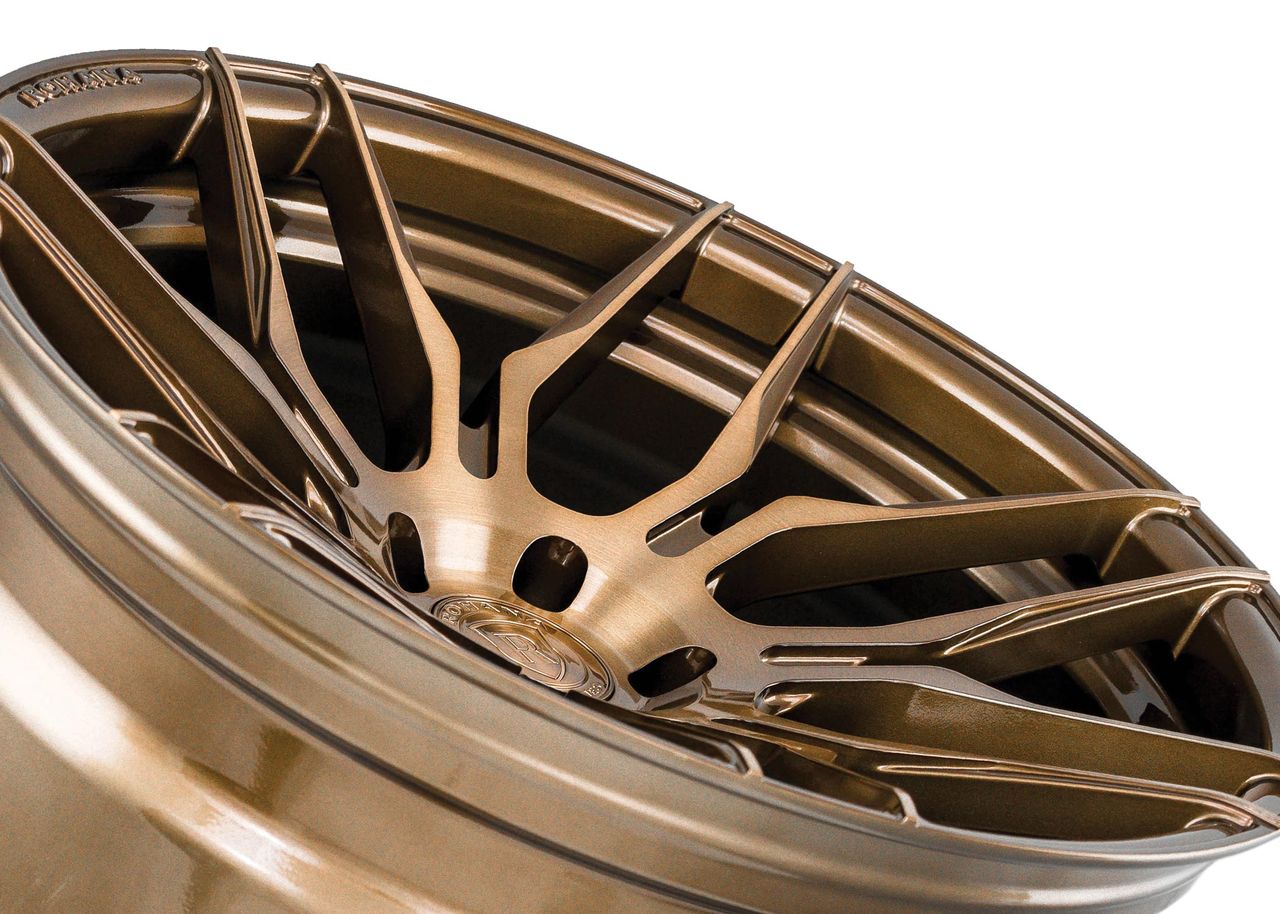 20x12 Rohana RFX7 Brushed Bronze (Extra Deep) (True Directional) (Cross Forged) (Left) 5x4.5/114.3 22mm