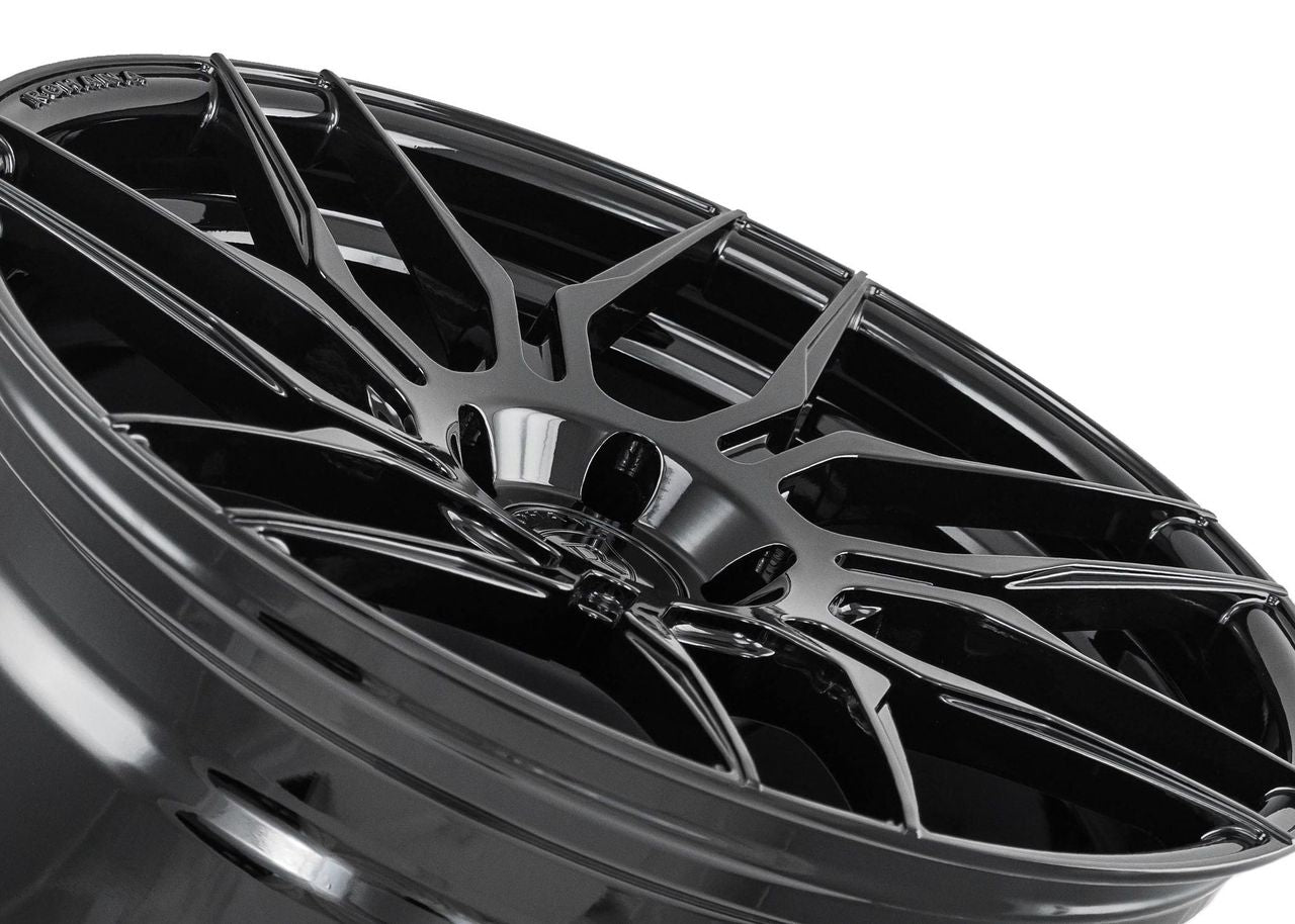 20x10 Rohana RFX7 Gloss Black (True DIrectional,) (Cross Forged) (Left) 5x120 38mm