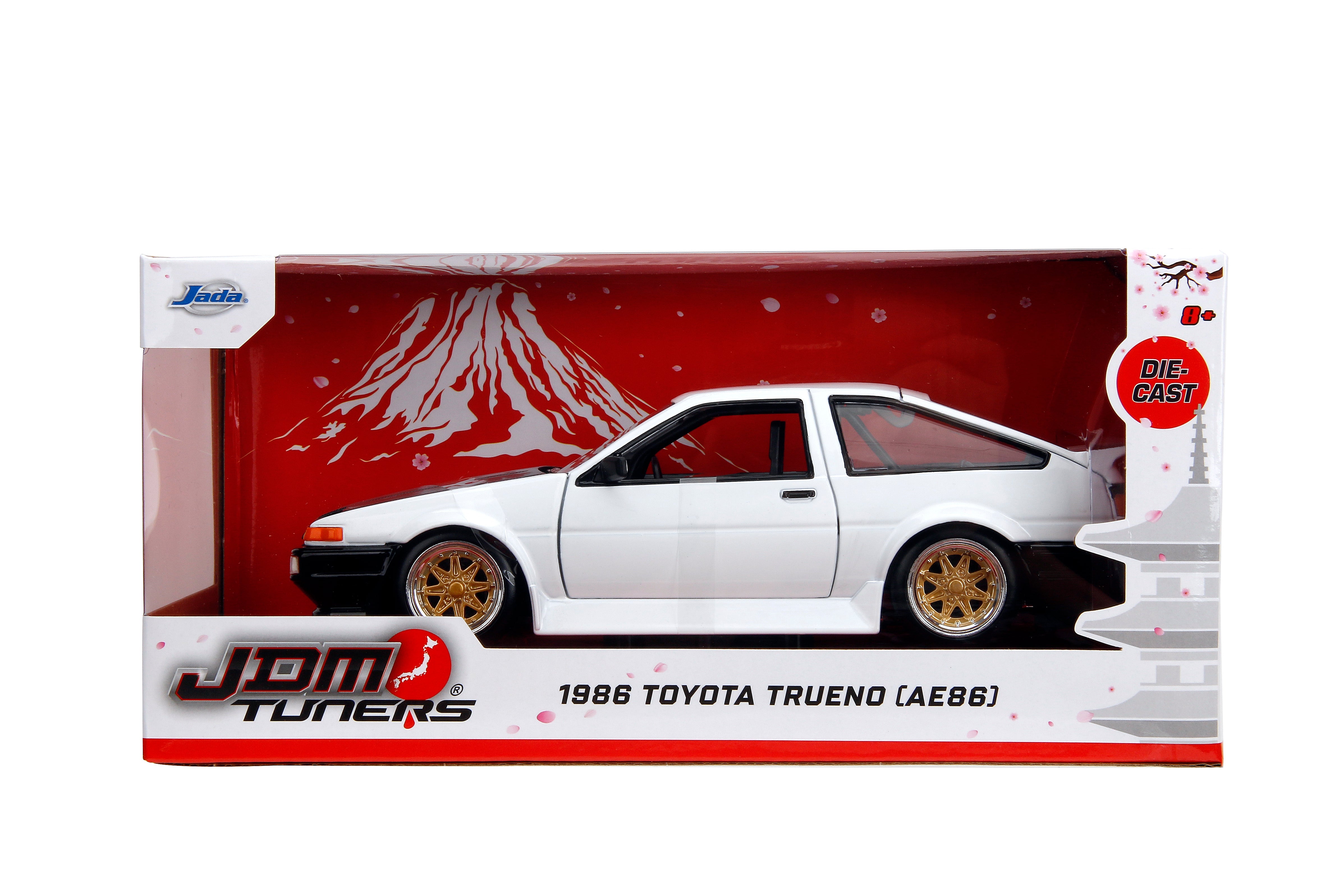 Jada Toys - JDM 1986 Toyota Trueno AE86 1:24 Die-Cast