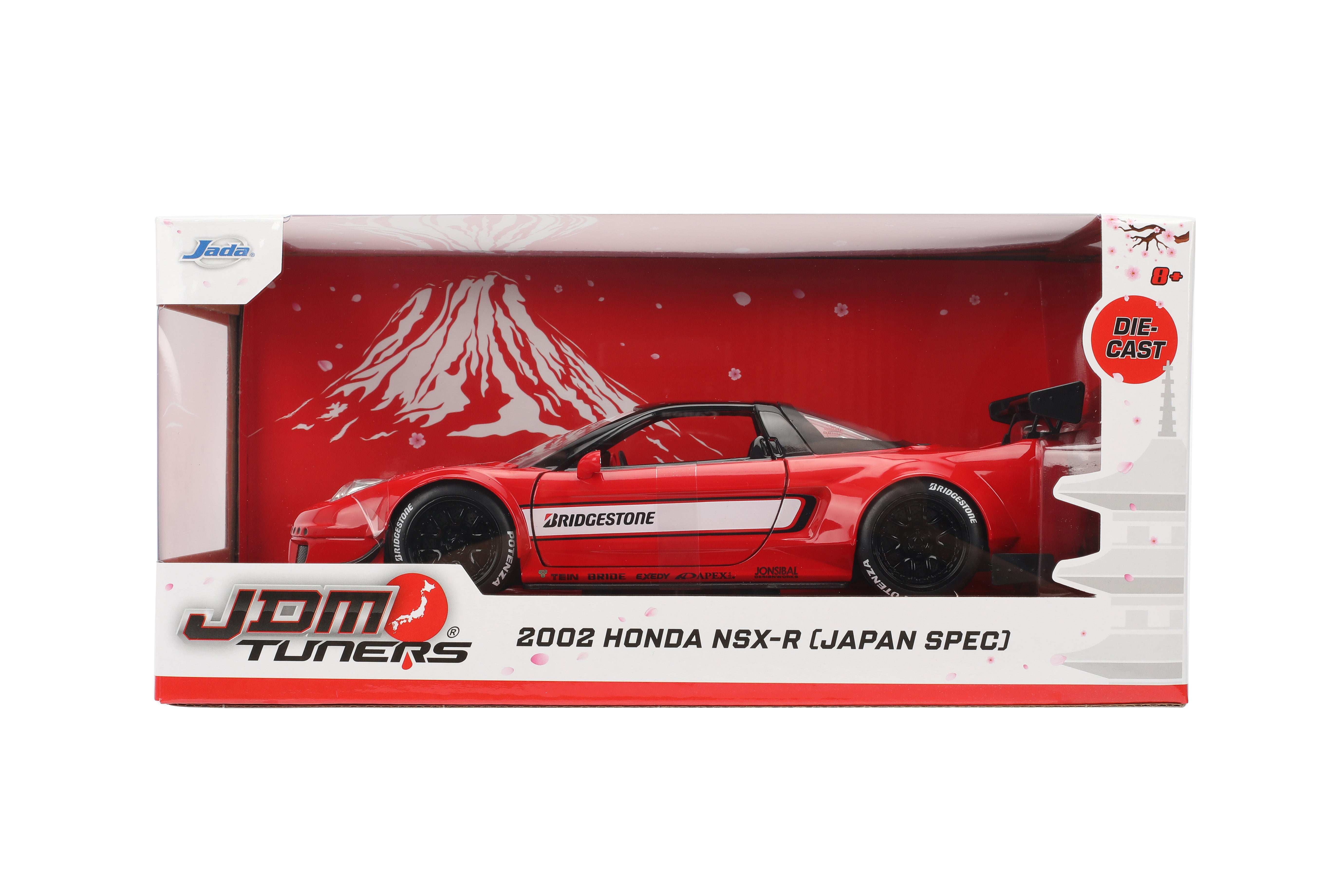 Jada Toys - JDM 2002 Honda NSX Type-R Japan Spec 1:24 Die-Cast