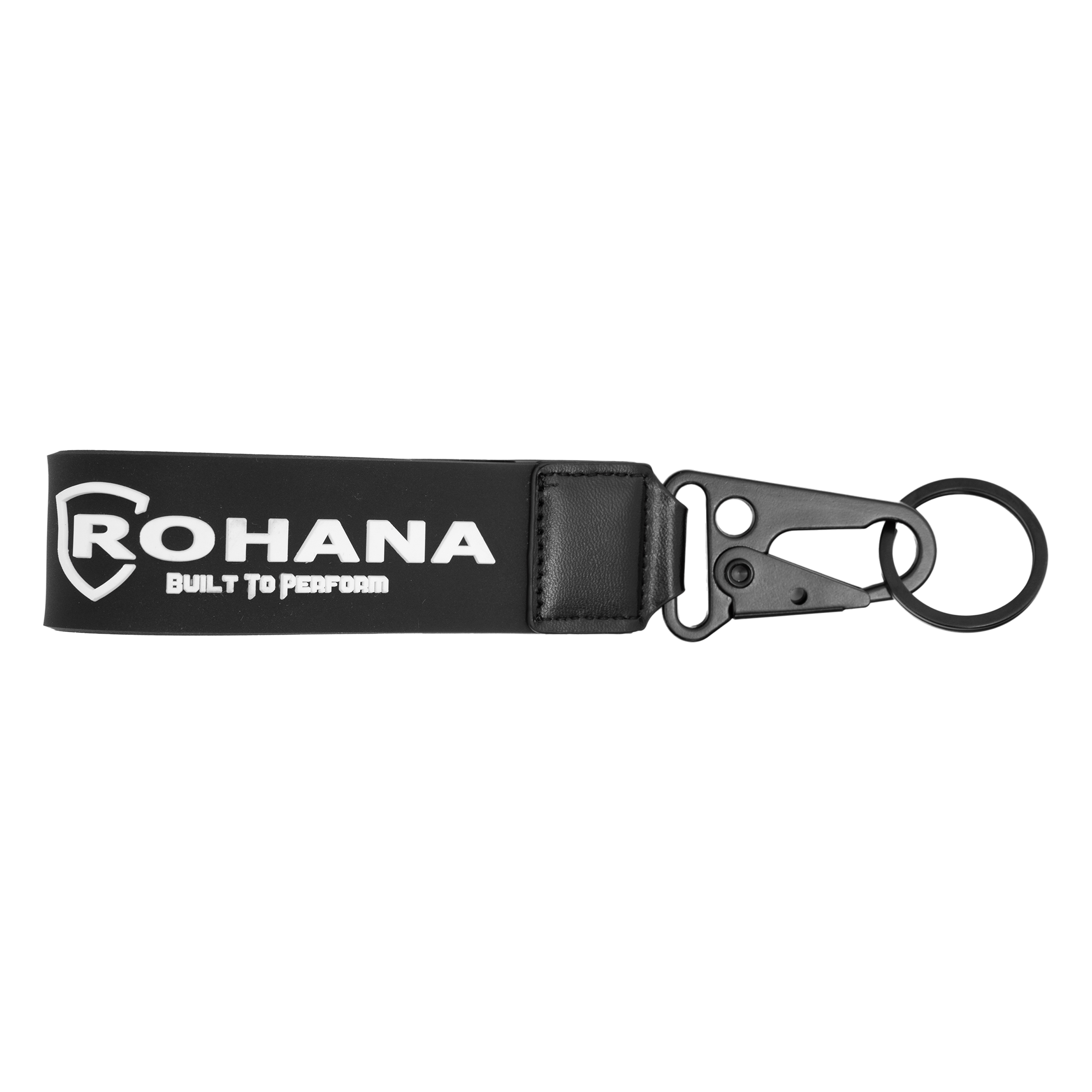 Rohana Carabiner Keychain - Black