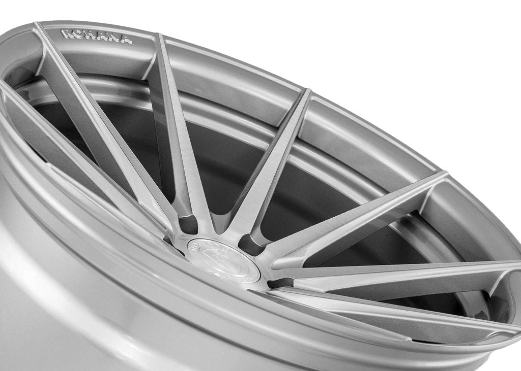 20x11  Rohana RFX1 Brushed Titanium (Cross Forged) 5x120 28mm