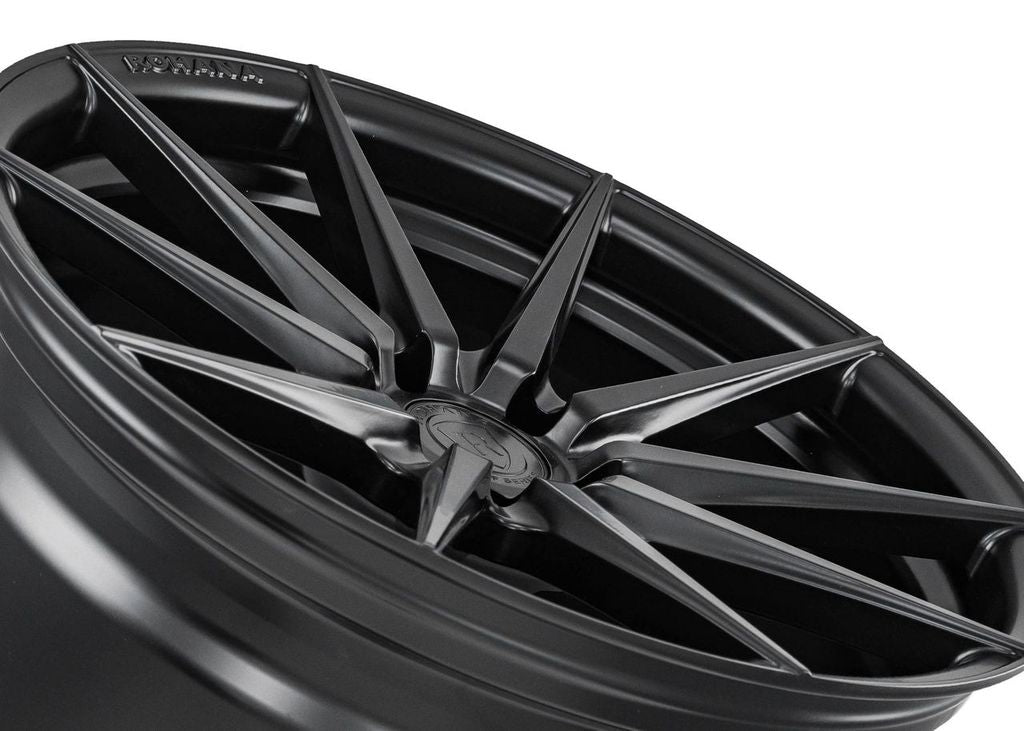 20x12 Rohana RFX1 Matte Black (Cross Forged) 5x130 45mm