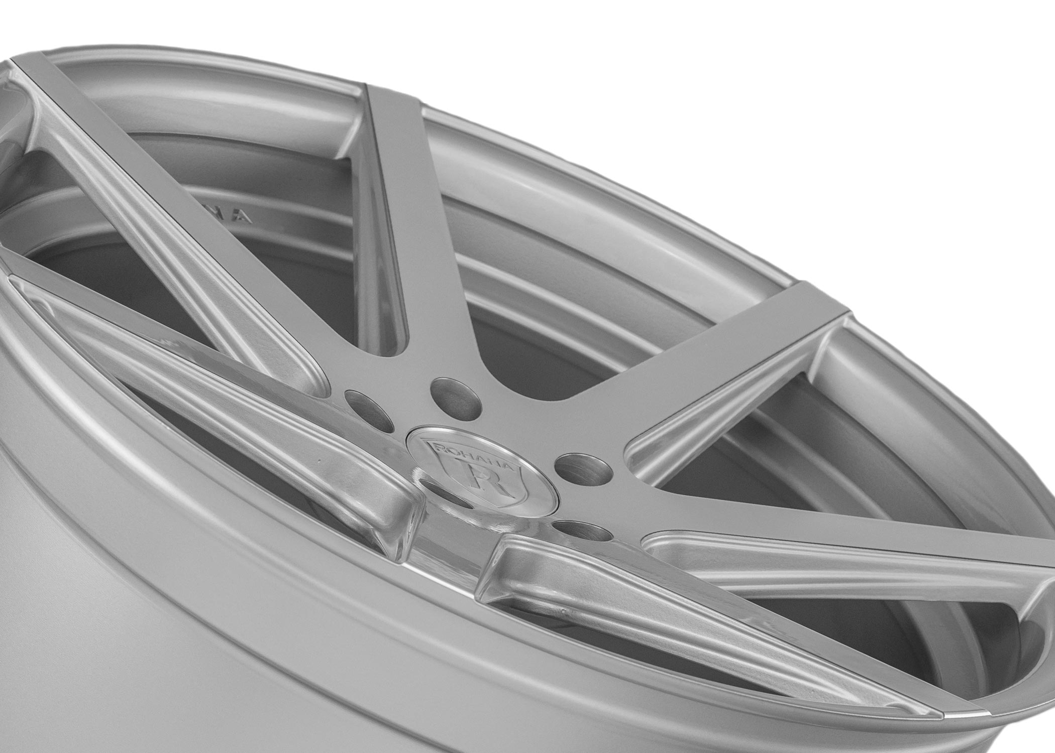 19x9.5 Rohana RC7 Machined Silver 5x4.5/114.3 20mm