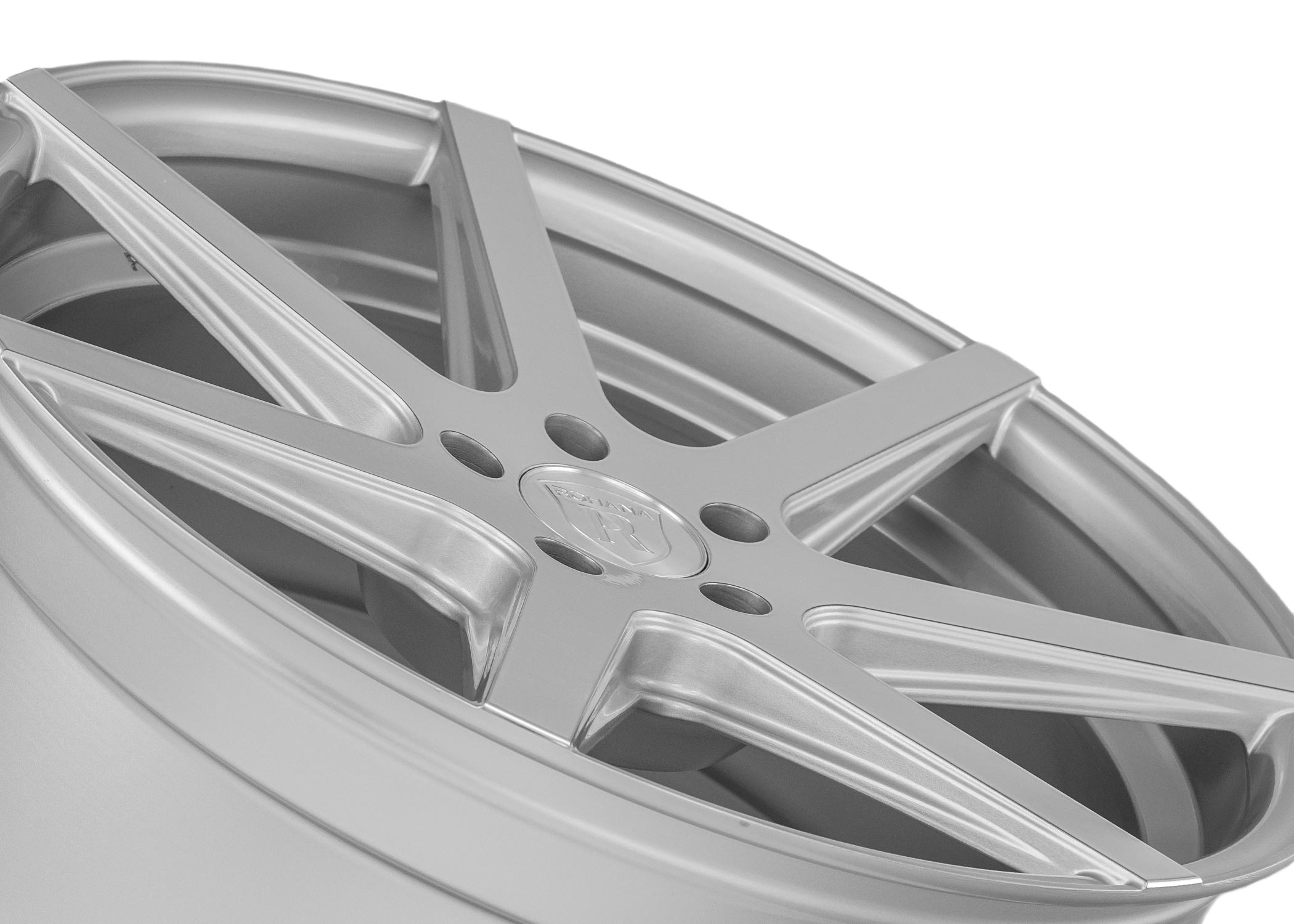 19x8.5 Rohana RC7 Machined Silver 5x4.5/114.3 15mm