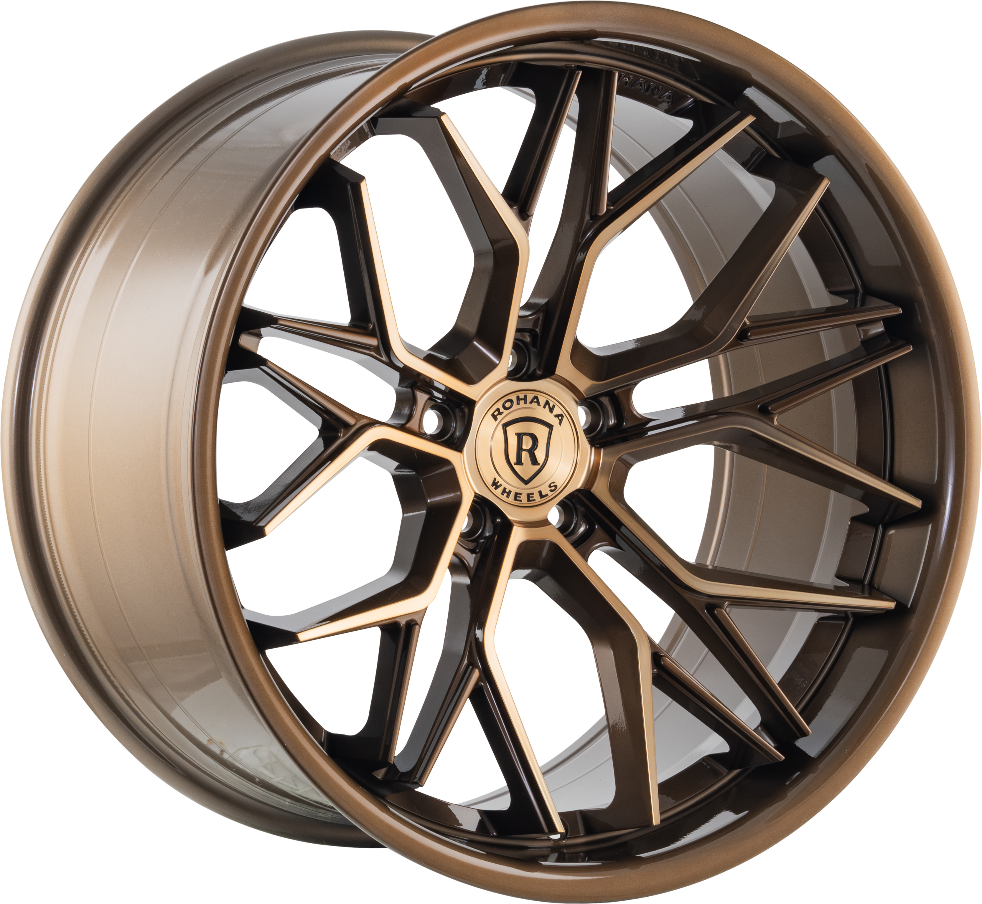 20x10 Rohana RFC3 Machine Bronze (Cross Forged) 5x114 22mm