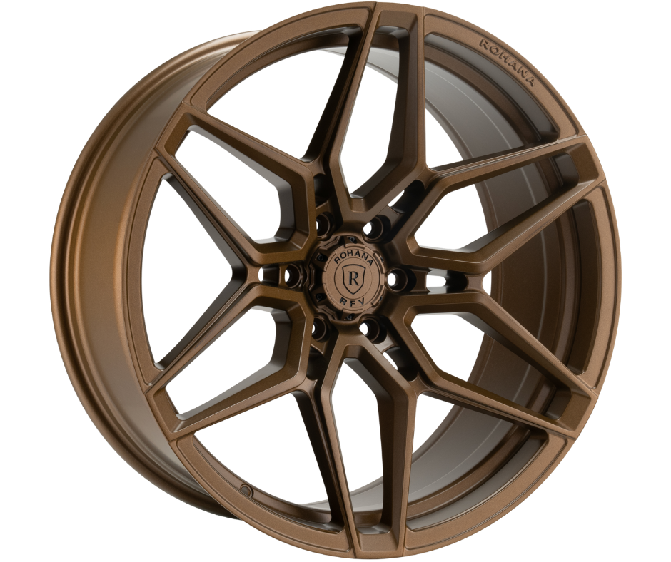 22x9.5 Rohana RFV2 Matte Bronze (Cross Forged) 6x135 22mm