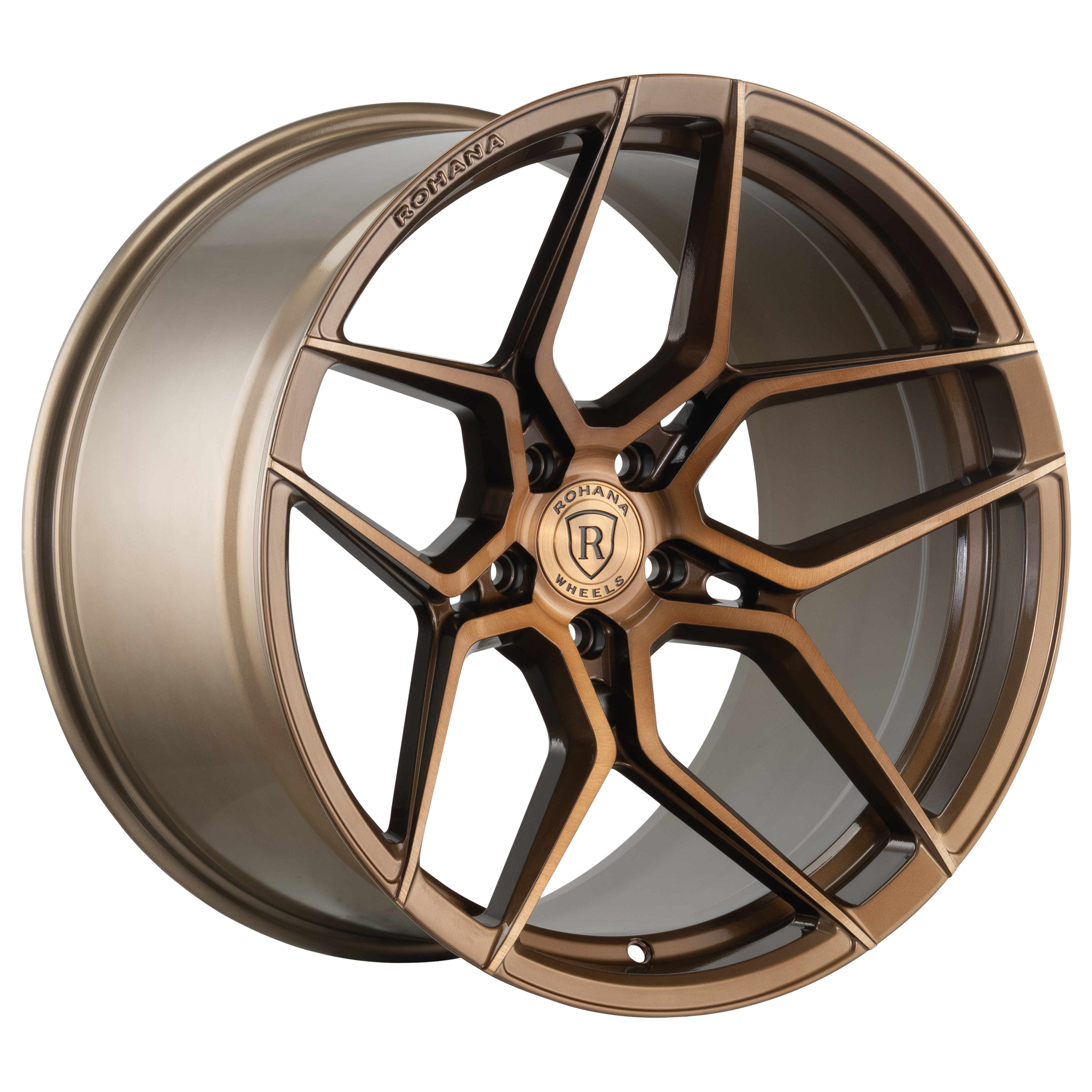 19x9.5 Rohana RFX11 Brushed Bronze (Cross Forged) (Deep Concave) 5x112 30mm