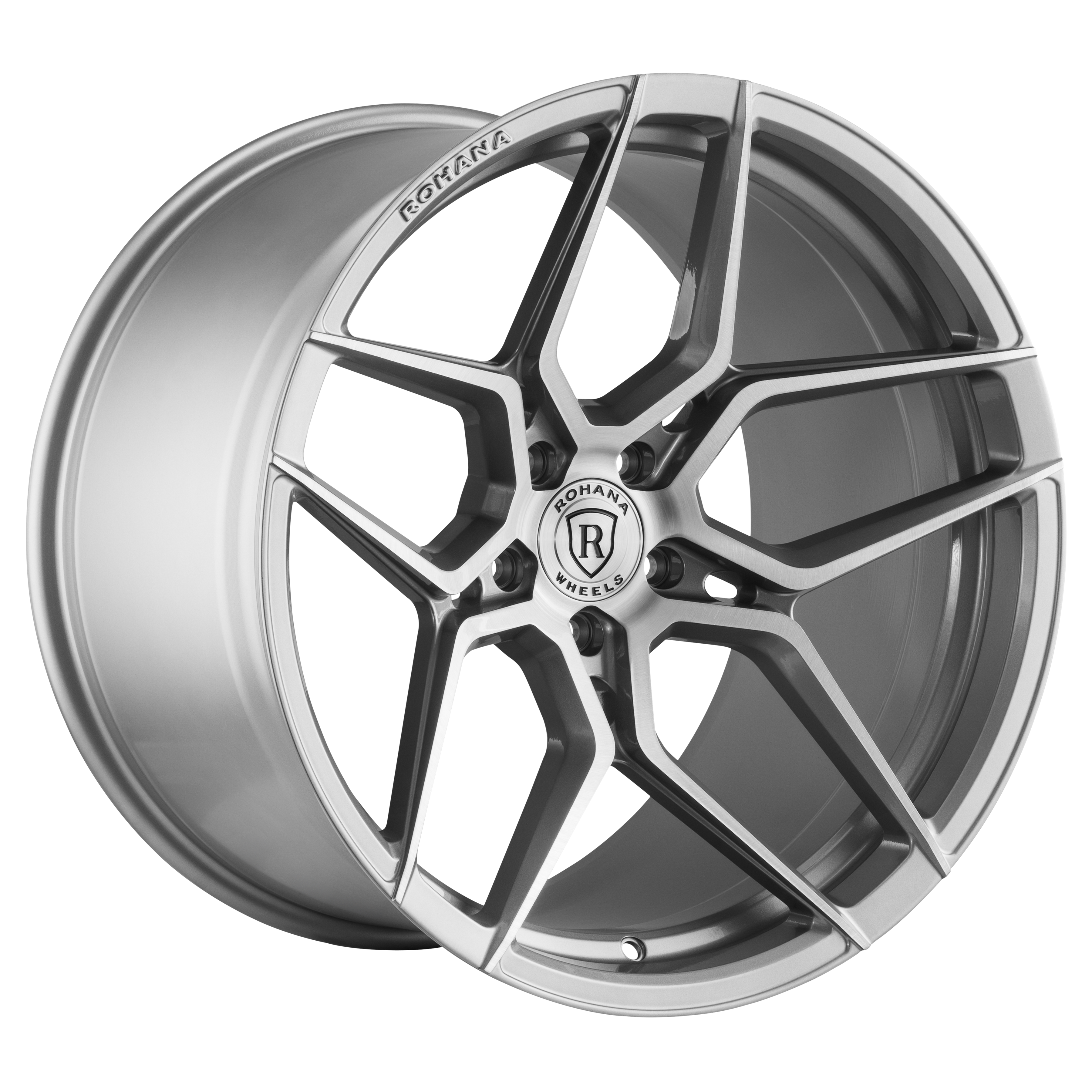 22x10.5 Rohana RFX11 Brushed Titanium (Cross Forged) (Deep Concave) 5x130 22mm