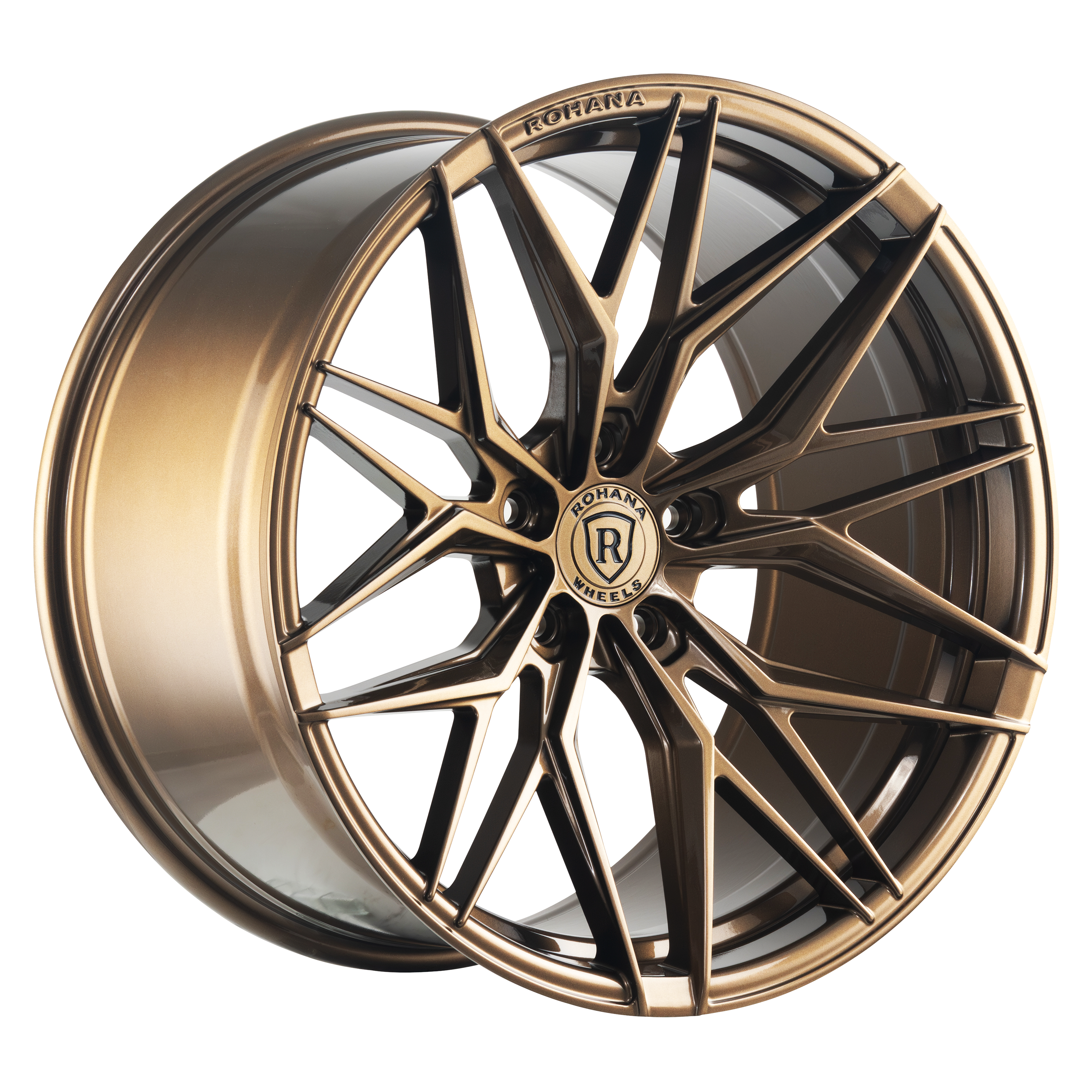 19x11 Rohana RFX17 Gloss Bronze (Cross Forged) (Deep Concave) 5x4.5/114.3 50mm