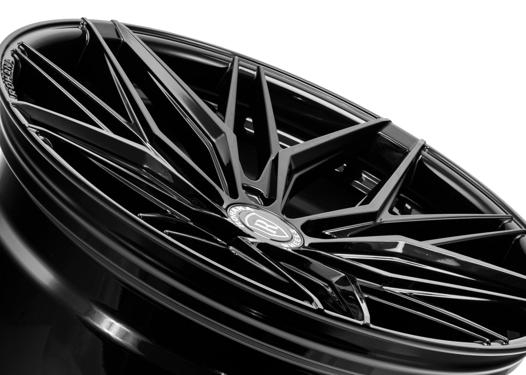 20x10 Rohana RFX17 Gloss Black (Cross Forged) (Deep Concave) 5x112 15mm