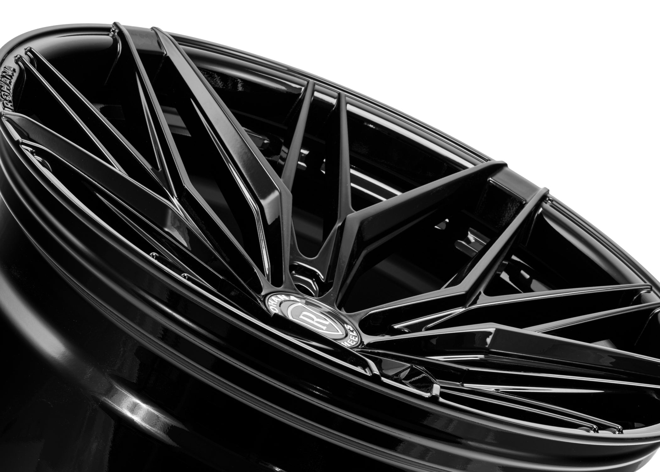 20x11 Rohana RFX17 Gloss Black (Cross Forged) (Super Deep Concave) 5x112 28mm