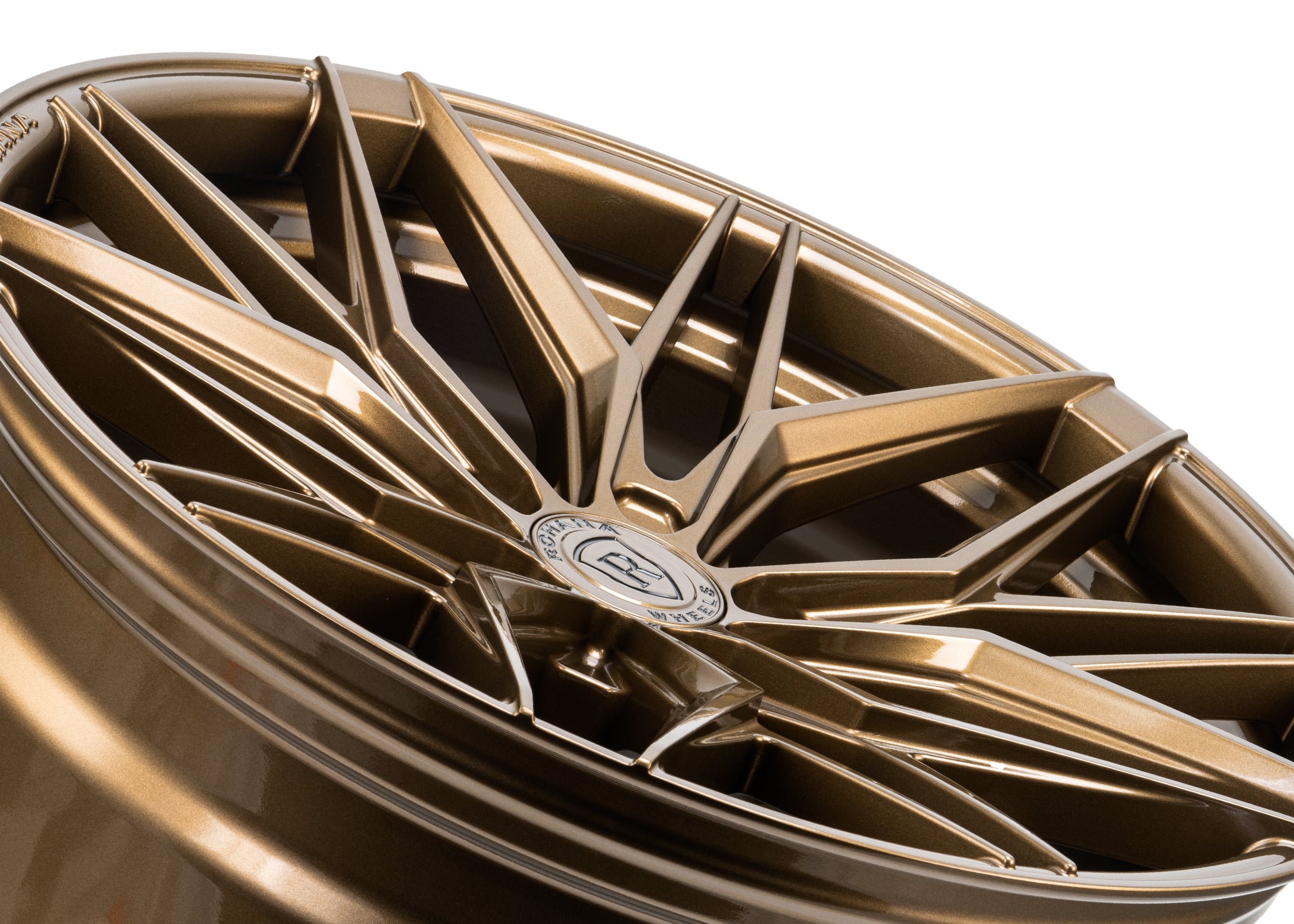 20x10 Rohana RFX17 Gloss Bronze (Cross Forged) (Deep Concave) 5x112 15mm