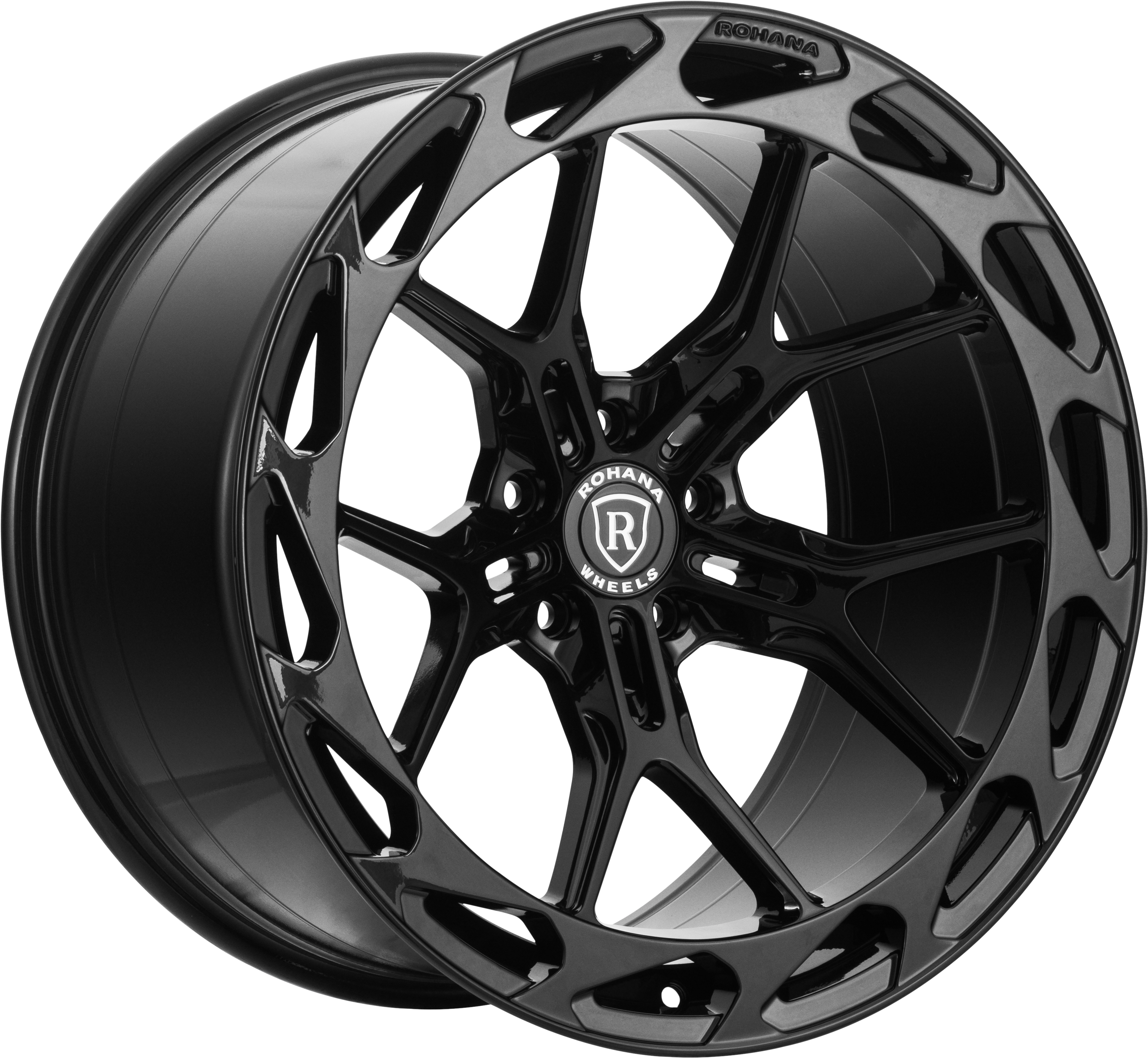 20x9 Rohana RFX19 Gloss Black (Cross Forged) 5x112 35mm