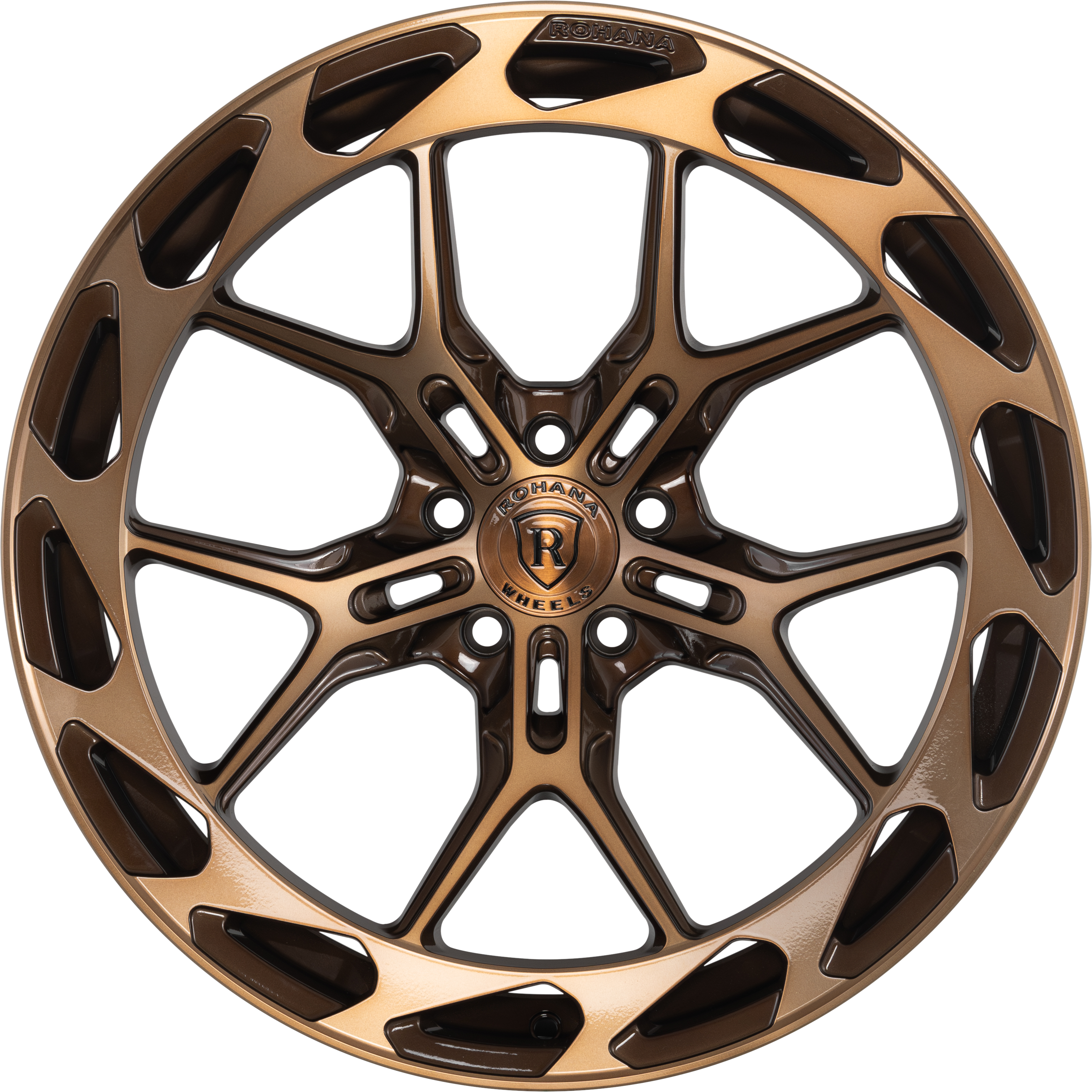 20x9 Rohana RFX19 Machine Bronze (Cross Forged) 5x120 35mm