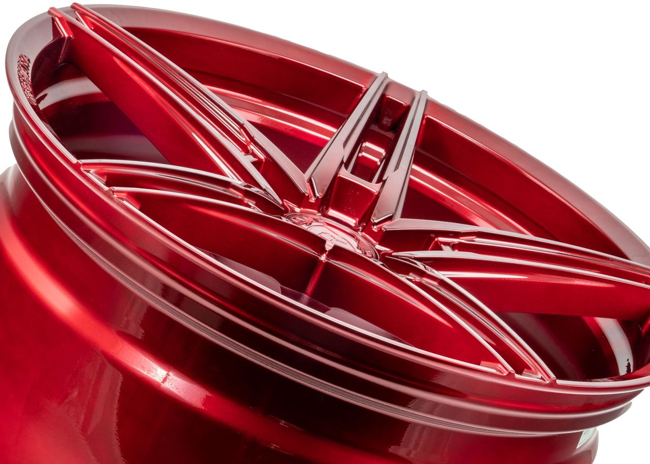 20x10.5 Rohana RFX15 Gloss Red (Cross Forged) (Mid Concave) 5x4.5/114.3 38mm