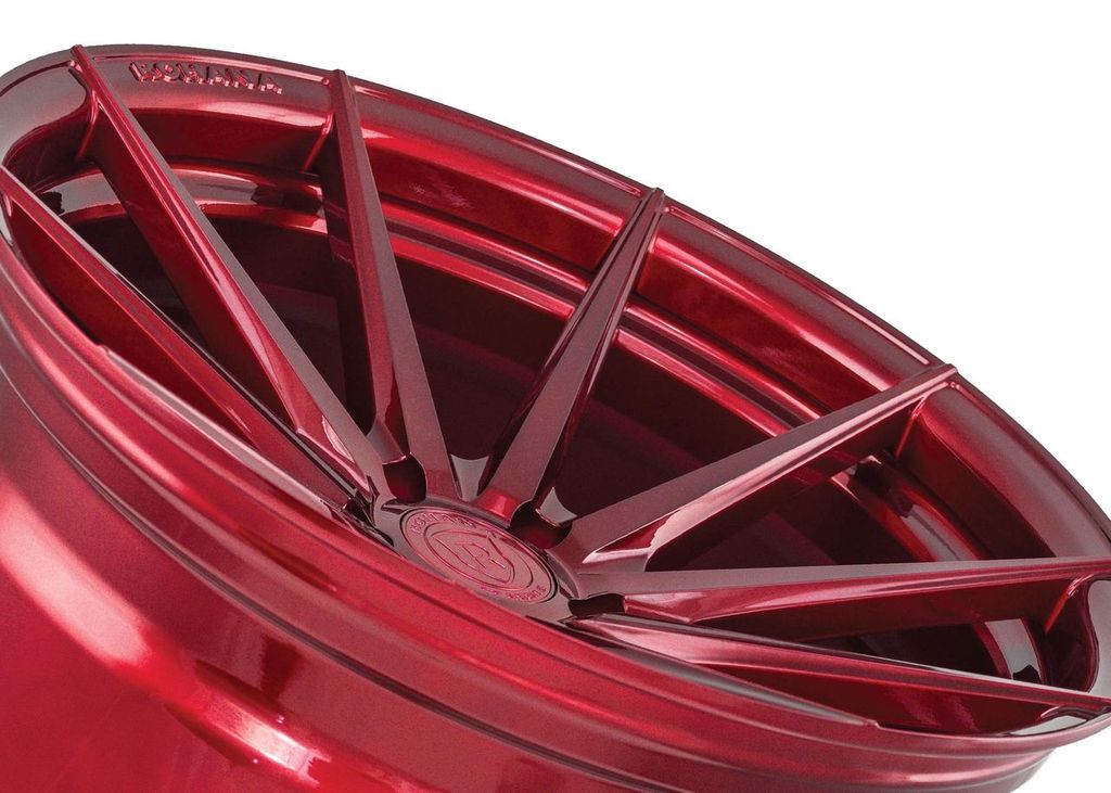 20x11 Rohana RFX1 Gloss Red (Cross Forged) (Mid Concave) 5x120 28mm