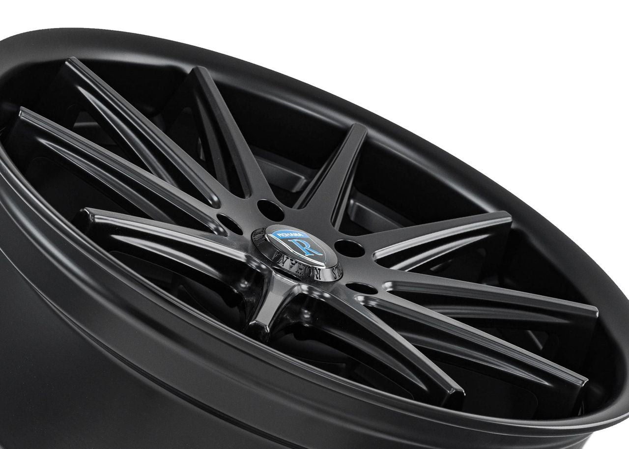 20x9 Rohana RC10 All Matte Black 5x112 45mm