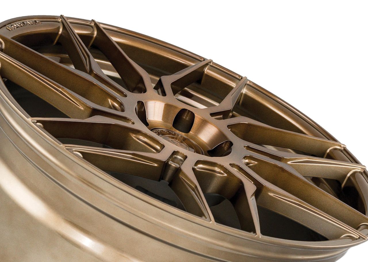 21x9 Rohana RFX7 Brushed Bronze (True Directional) (Cross Forged) (Right) 5x120 20mm