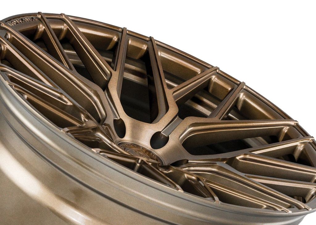 20x11 Rohana RFX10 Brushed Bronze (Cross Forged) (Deep Concave) 5x112 30mm