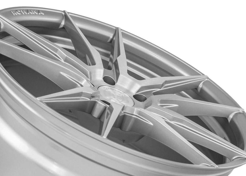 22x9 Rohana RFX2 Brushed Titanium (Cross Forged) 5x4.5/114.3 35mm