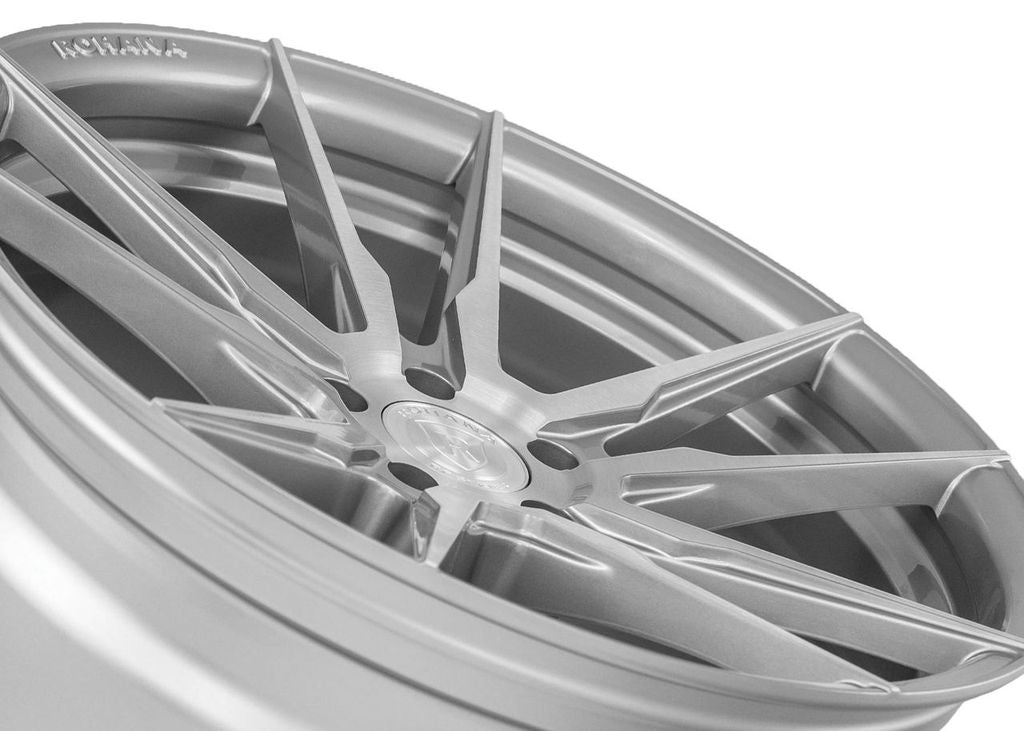 22x10.5 Rohana RFX2 Brushed Titanium (Cross Forged) 5x112 40mm