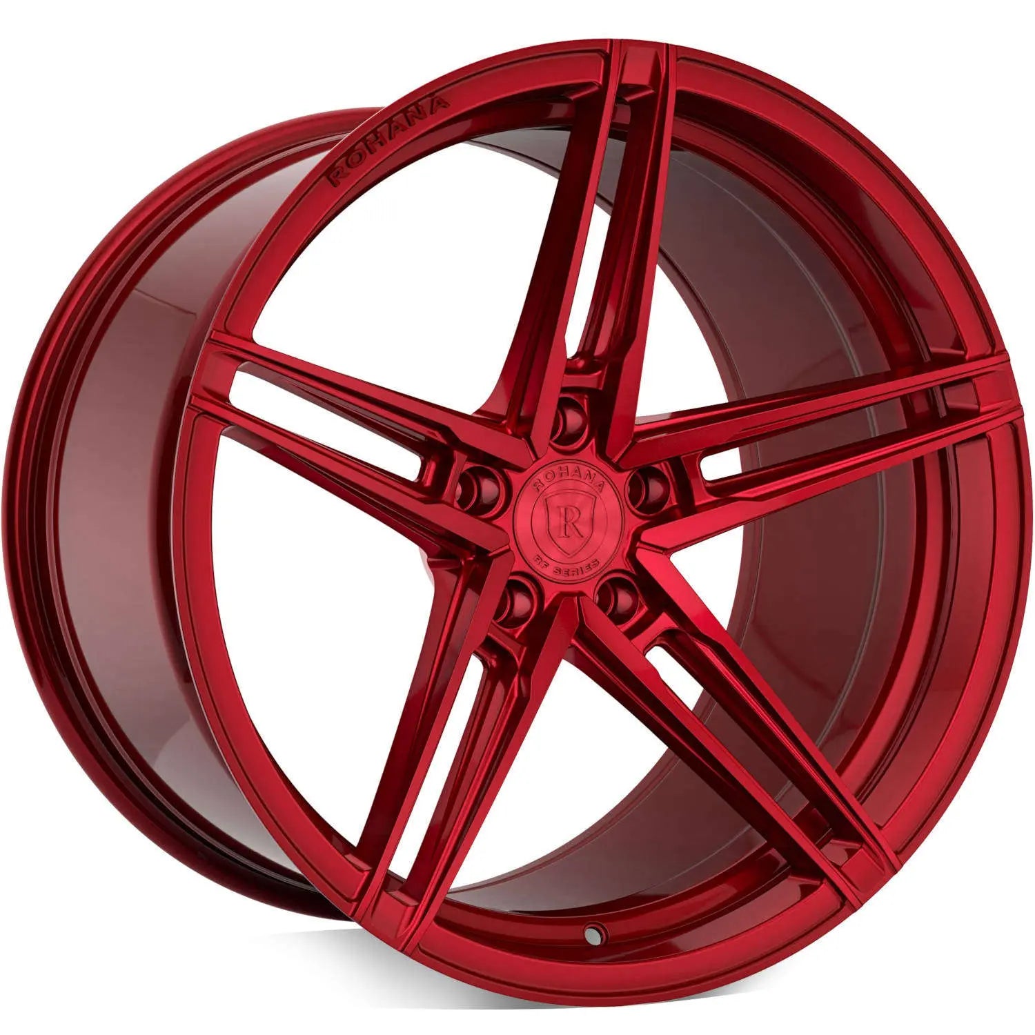 20x10 Rohana RFX15 Gloss Red (Cross Forged) (Deep Concave) 5x4.5/114.3 40mm