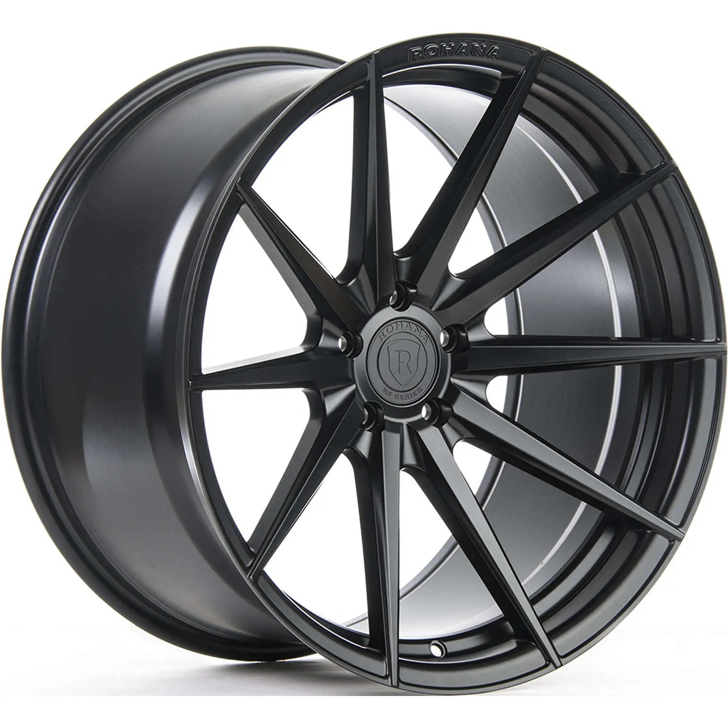 20x12 Rohana RFX1 Matte Black (Cross Forged) 5x130 45mm