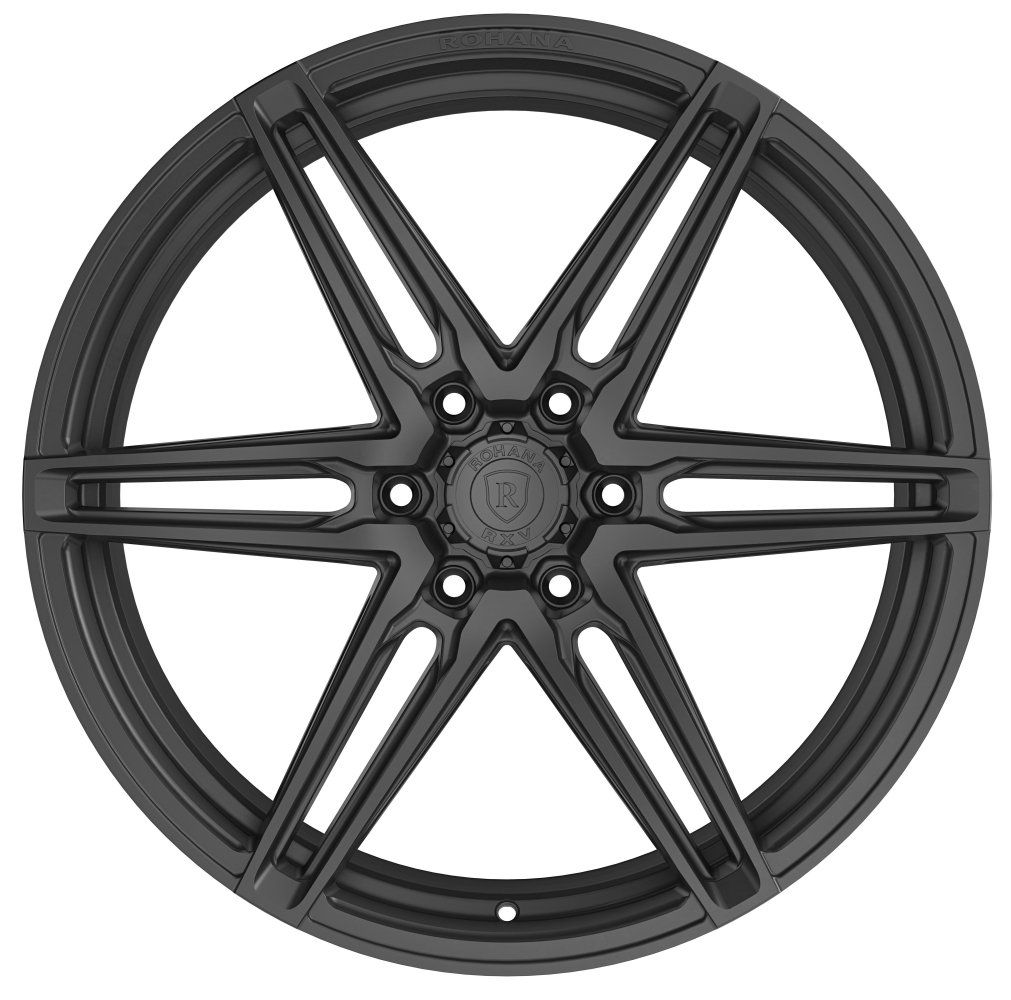 22x9.5 Rohana RFV1 Matte Black (Cross Forged) 6x135 0mm