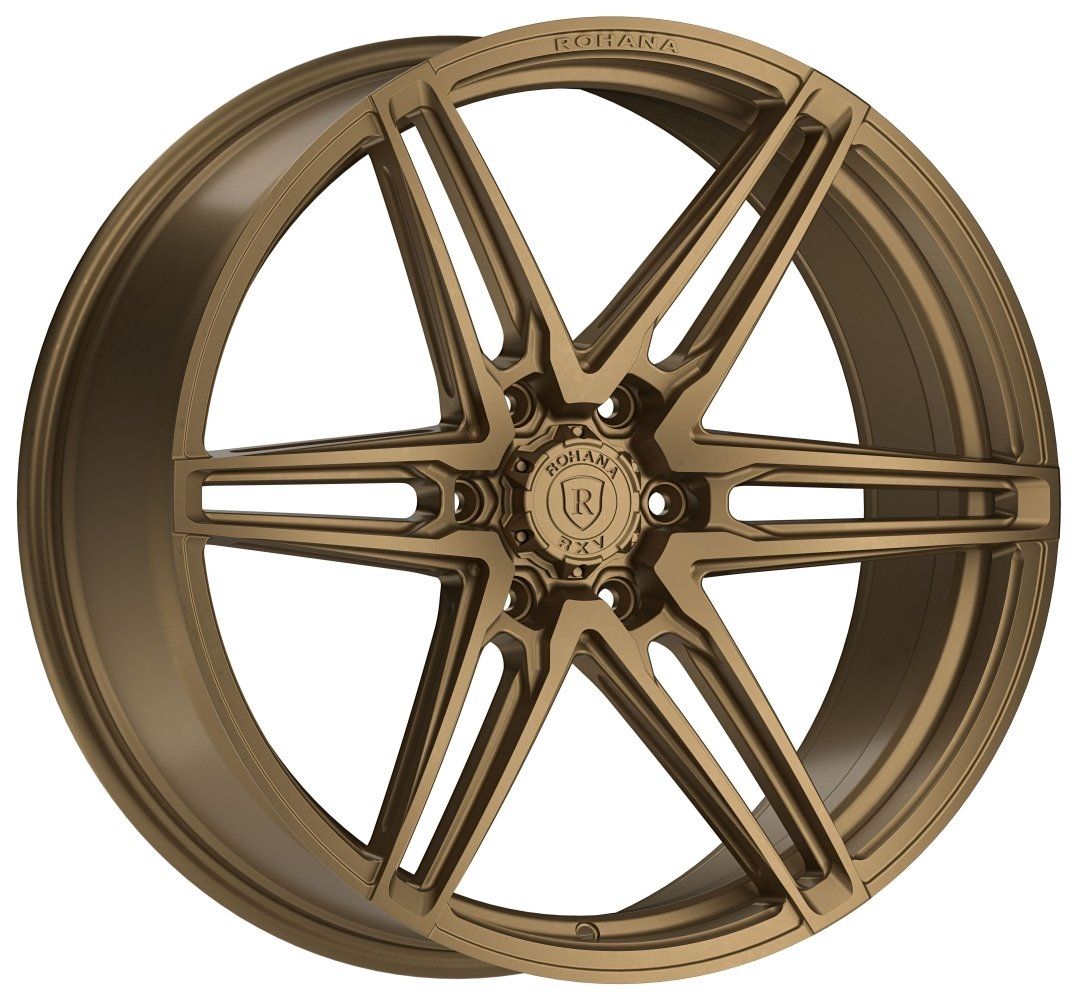 20x9.5 Rohana RFV1 Matte Bronze (Cross Forged) 6x135 18mm