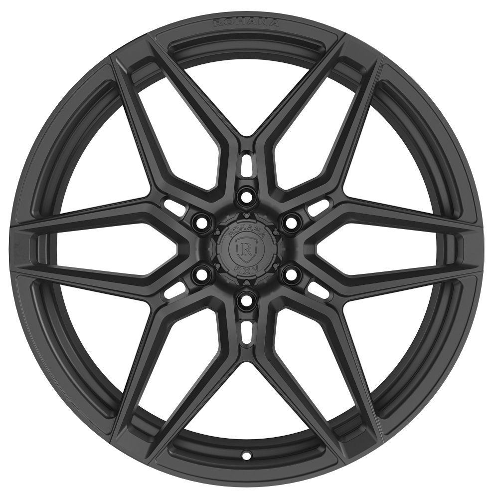 20x9.5 Rohana RFV2 Matte Black (Cross Forged) 6x135 0mm