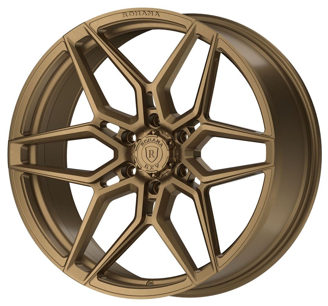 20x9.5 Rohana RFV2 Matte Bronze (Cross Forged) 6x5.5/139.7 18mm