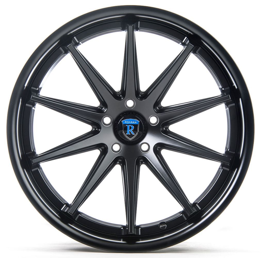 20x10 Rohana RC10 All Matte Black 5x112 22mm