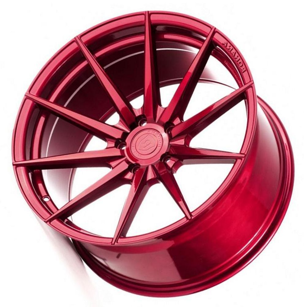 20x11 Rohana RFX1 Gloss Red (Cross Forged) (Mid Concave) 5x120 28mm