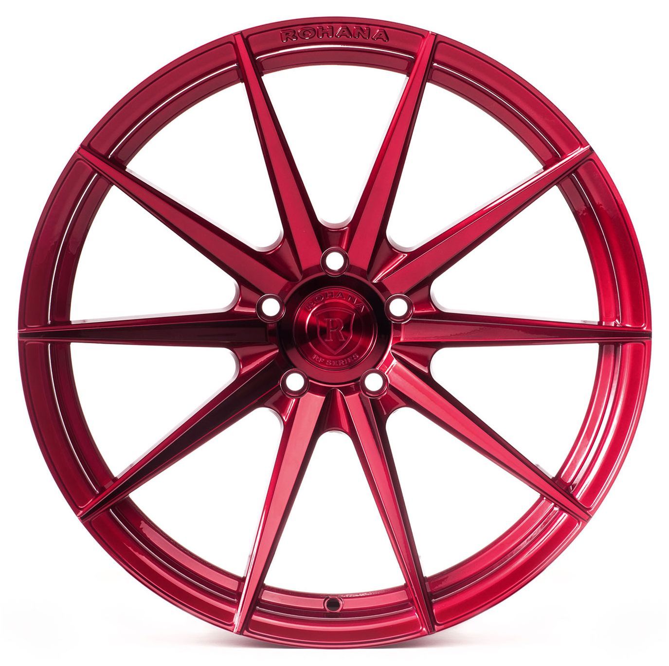 20x12 Rohana RFX1 Gloss Red (Cross Forged) (Deep Concave) 5x4.5/114.3 22mm