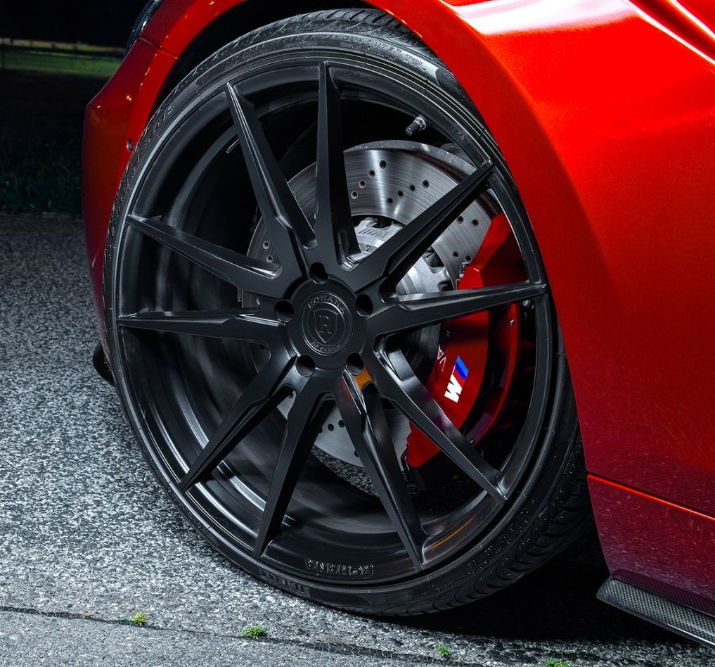 22x9 Rohana RFX2 Matte Black (Cross Forged) 5x4.5/114.3 35mm