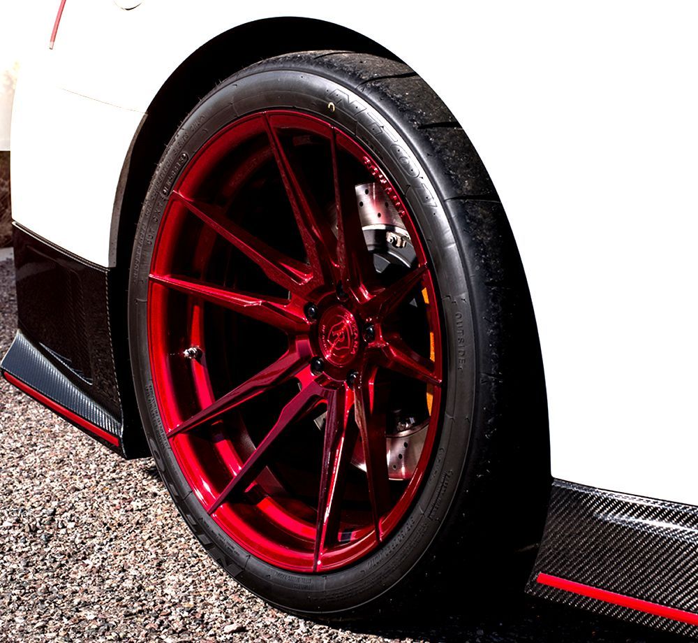 20x10 Rohana RFX2 Gloss Red (Cross Forged) 5x112