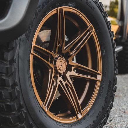 20x9.5 Rohana RFV1 Matte Bronze (Cross Forged) 6x135 18mm