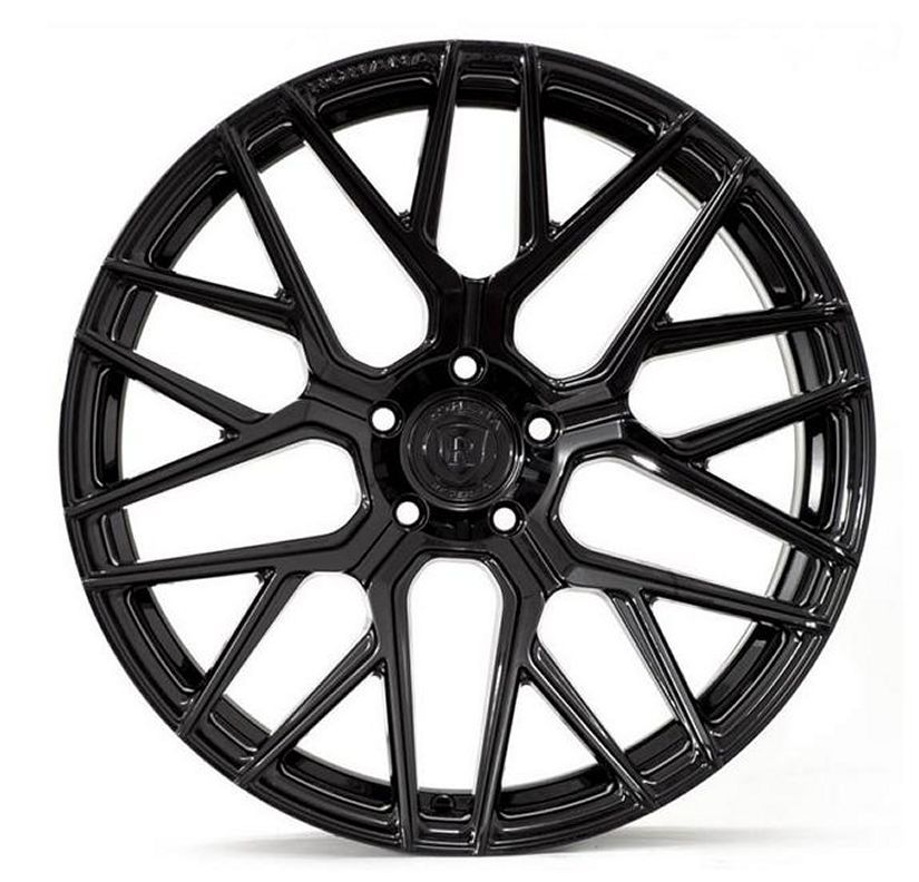 20x11 Rohana RFX10 Gloss Black (Cross Forged) (Deep Concave) 5x4.5/114.3 25mm