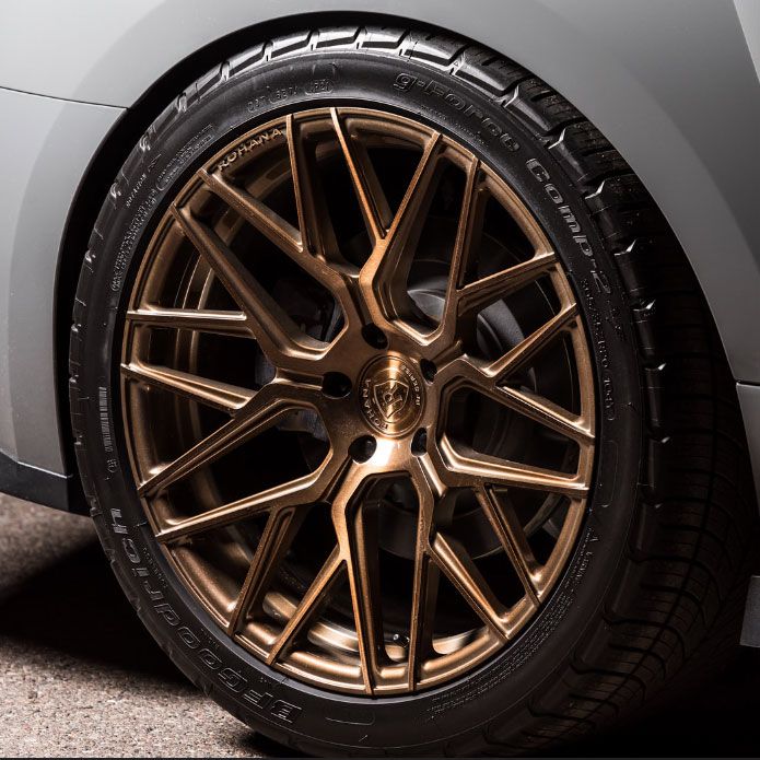 21x10.5 Rohana RFX10 Brushed Bronze (Cross Forged) 5x112 35mm