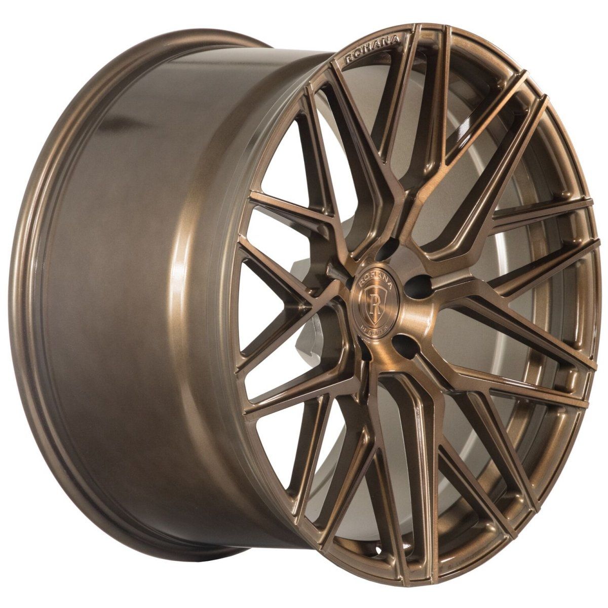 20x10 Rohana RFX10 Brushed Bronze (Cross Forged) 5x120 25mm