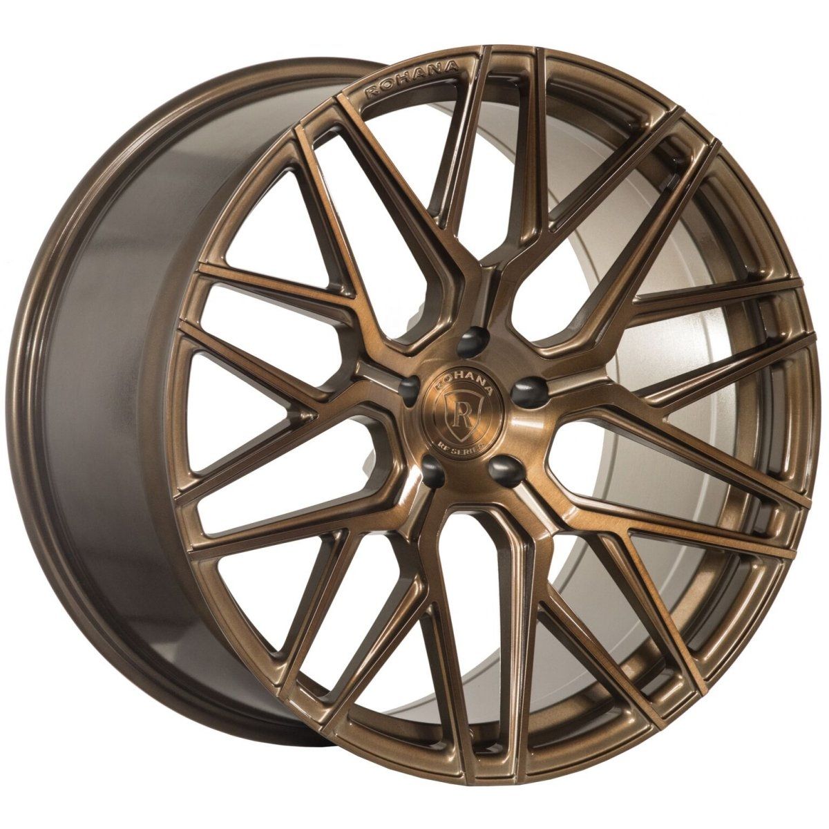 19x8.5 Rohana RFX10 Brushed Bronze (Cross Forged) 5x112 42mm