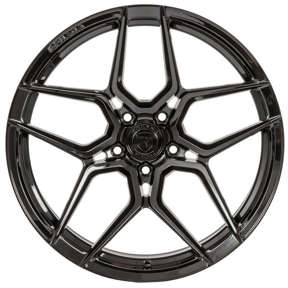 19x11 Rohana RFX11 Gloss Black (Cross Forged) (Super Deep Concave) 5x120 33mm