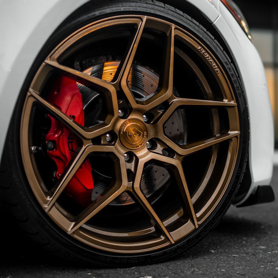 22x9 Rohana RFX11 Brushed Bronze (Cross Forged) 5x112 35mm