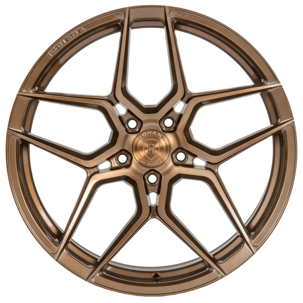 19x11 Rohana RFX11 Brushed Bronze (Cross Forged) (Super Deep Concave) 5x120 33mm