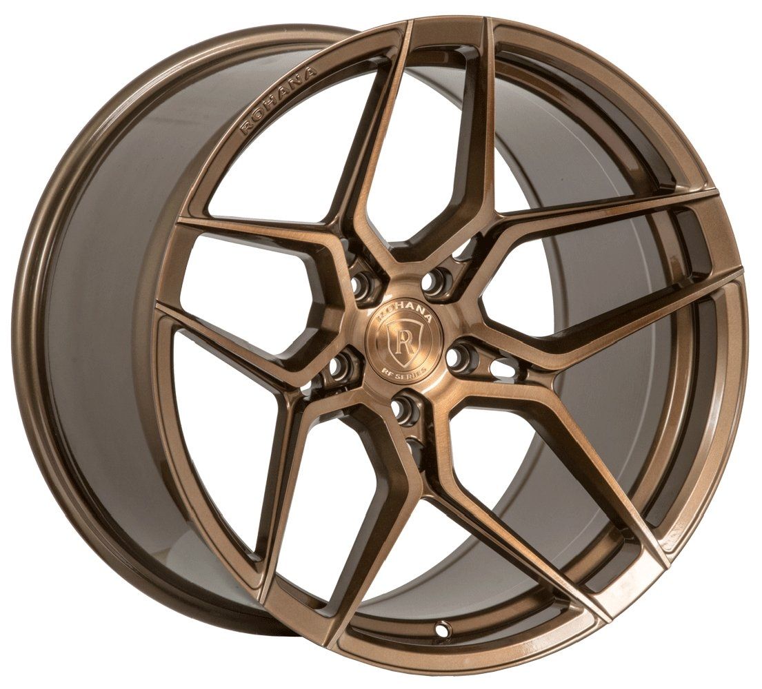 19x11 Rohana RFX11 Brushed Bronze (Cross Forged) (Super Deep Concave) 5x120 33mm